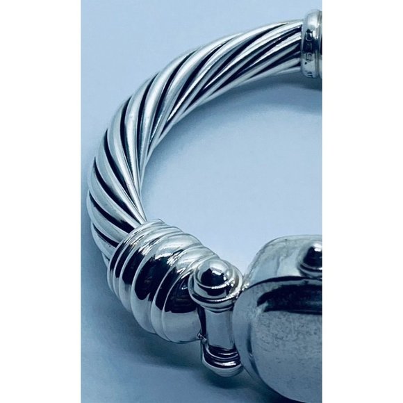 David Yurman Hinge Watch Case Bangle Bracelet 925 585 - Picture 8 of 16